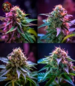 Wedding Cake Auto – Sortencollage mit Twins Garden Seeds Logo oben links